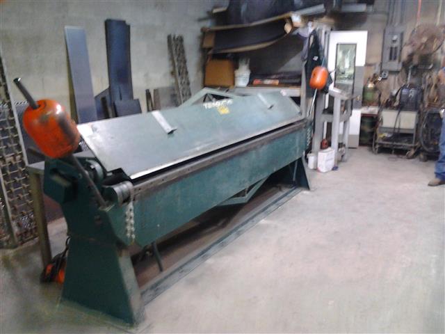 Tennsmith 16 ga x 10 ft, Machine ID: 6095